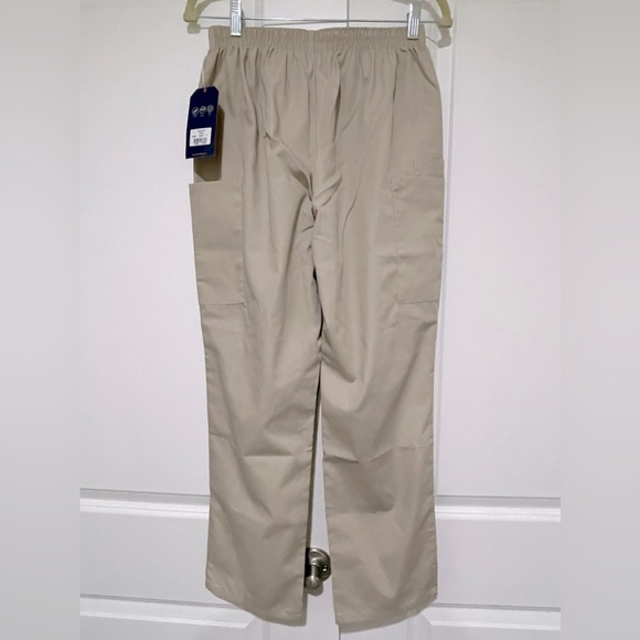 Workwear, thin khaki cargo style pants petite small - Picture 2 of 5